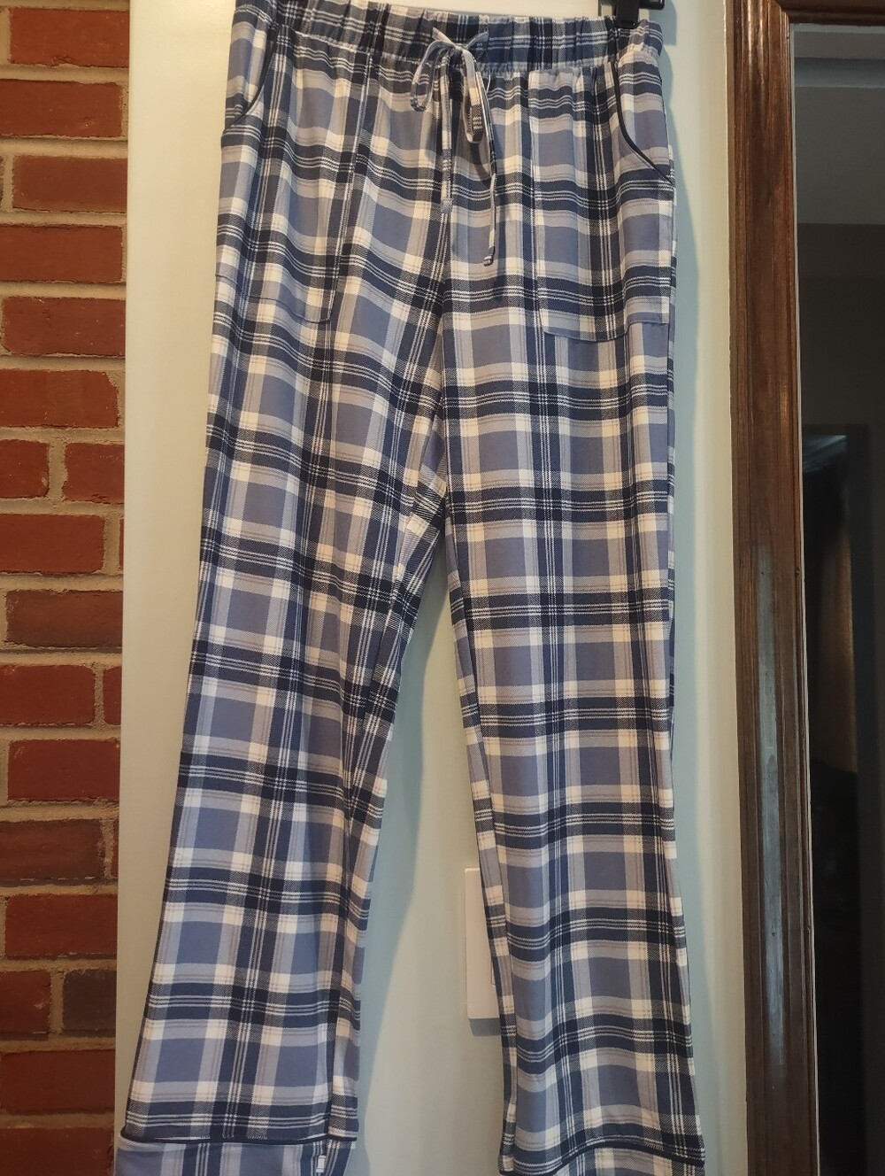 Pajama Pants, Lucky Brand, Plaid, NWT, Small
